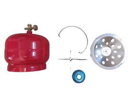 Butelie voiaj / camping cu arzator, Greutate 2 kg, Capacitate 3 litri