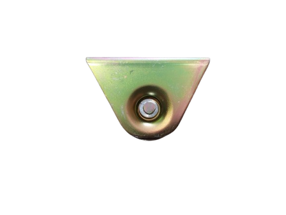Rola poarta culisanta galben cu profil V, 40mm