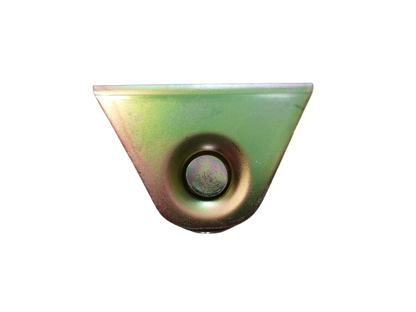 Rola poarta culisanta galben cu profil V, 40mm