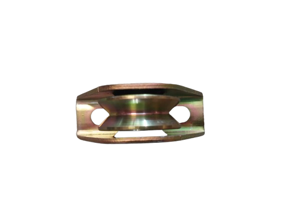 Rola poarta culisanta galben cu profil V, 40mm
