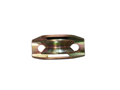 Rola poarta culisanta galben cu profil V, 40mm