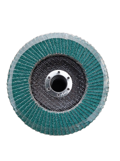 Set 10 discuri lamelare verzi, 125 mm Granulatie 40