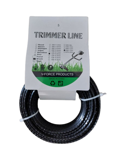 Fir zimtat pentru trimmer / motocoasa, Grosime 3 mm, Lungime 15 m