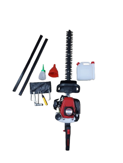 Fierastrau gard viu pe benzina cu accesorii incluse, 840 x 246 x 225 mm, 5.8 kg, 0.74 kw, max 3600 RPM, 1 HP