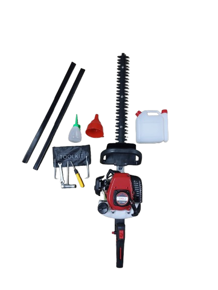 Fierastrau gard viu pe benzina cu accesorii incluse, 840 x 246 x 225 mm, 5.8 kg, 0.74 kw, max 3600 RPM, 1 HP