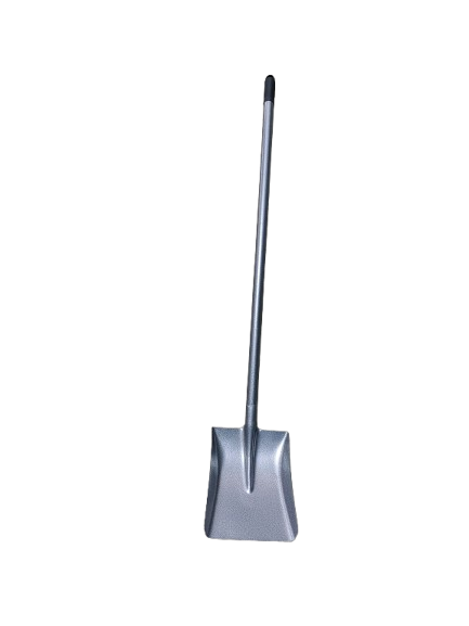 Lopata cu coada din metal, gri