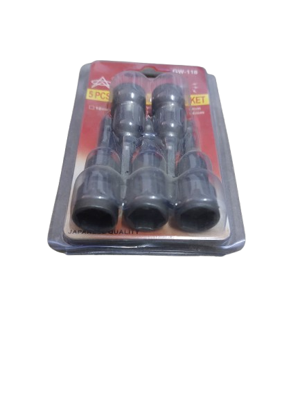 Set 5 chei tubulare 10 mm