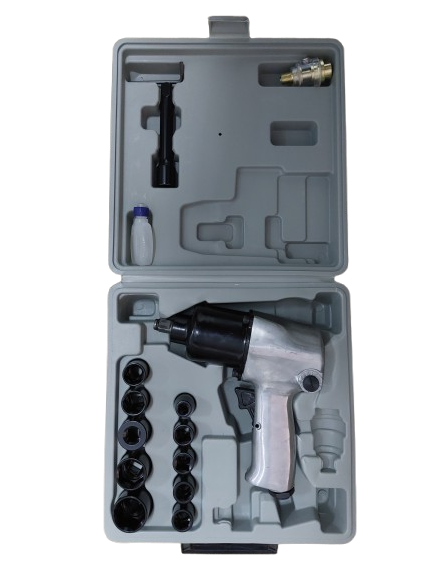 Pistol pneumatic cu aer comprimat 1/2", 6700 RPM, 10 piese