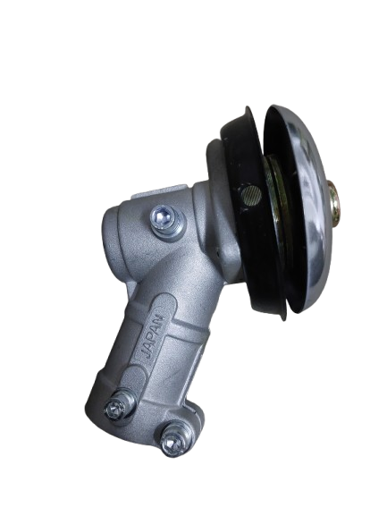 Angrenaj unghiular reductor, Cap prindere disc motocoasa, diametru 28mm, 9 caneluri