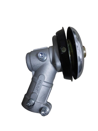 Angrenaj unghiular reductor, Cap prindere disc motocoasa, diametru 28mm, 9 caneluri