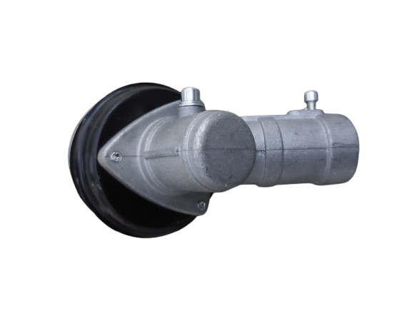 Angrenaj unghiular reductor, Cap prindere disc motocoasa, diametru 28mm, 9 pini, compatibil STIHL