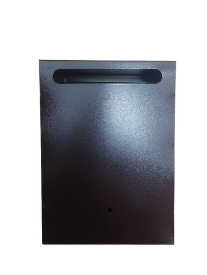 Cutie postala 109 x 75 x 260 mm, Casuta postala alb-maro