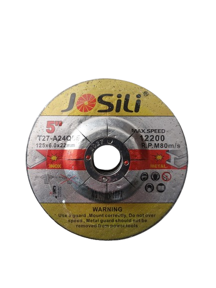 Set 5 discuri polizat, 125 x 6 x 22 mm