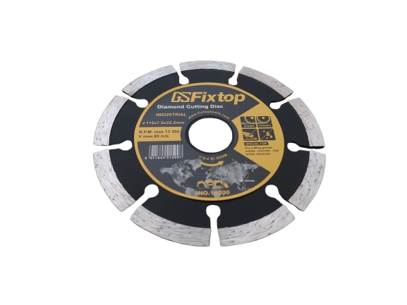 Disc diamantat taiat beton Fixtop, 115 x 7.5 x 22.2 mm