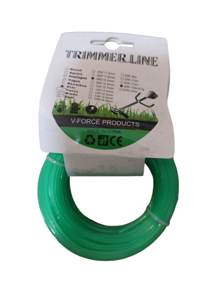 Fir stelat pentru trimmer / motocoasa, Grosime 2 mm, Lungime 15 m