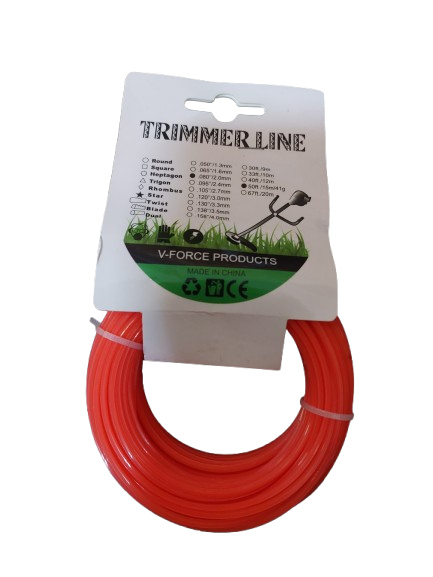 Fir stelat pentru trimmer / motocoasa, Grosime 2 mm, Lungime 15 m