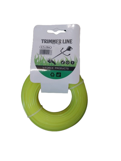 Fir rotund pentru trimmer / motocoasa, Grosime 2.7 mm, Lungime 15 m
