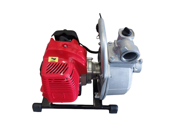 Motopompa apa pe benzina, 2 HP, 1.45kW Diametru intrare/refulare 1 tol, H.max 15 m, 130-160 L / min