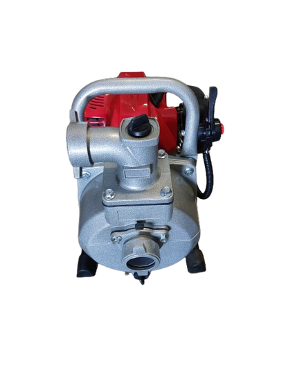 Motopompa apa pe benzina, 2 HP, 1.45kW Diametru intrare/refulare 1.5 toli, H.max 20 m, 130-160 L / min