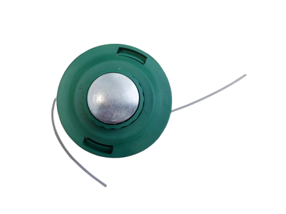 Cap tambur cu fir, mosor motocoasa verde cu buton aluminiu