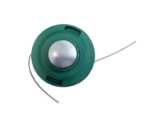 Cap tambur cu fir, mosor motocoasa verde cu buton aluminiu