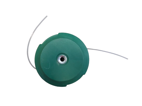 Cap tambur cu fir, mosor motocoasa verde cu buton aluminiu