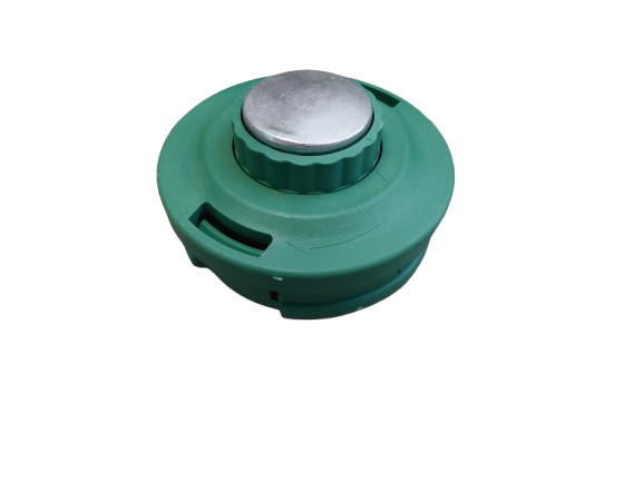 Cap tambur cu fir, mosor motocoasa verde cu buton aluminiu