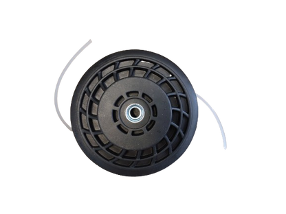Cap tambur cu fir, mosor motocoasa negru cu buton rosu
