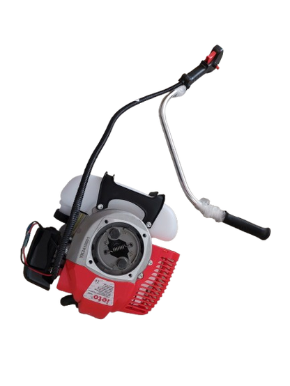 Motocoasa pe benzina cu accesorii incluse, 4.2 kW, 2 timpi, 5.6 HP, 52 CC. 9000 RPM