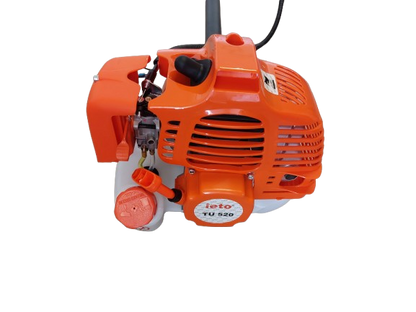 Motocoasa pe benzina cu accesorii incluse, 1.8 kW, 2 timpi, 2.4 HP, 52 CC