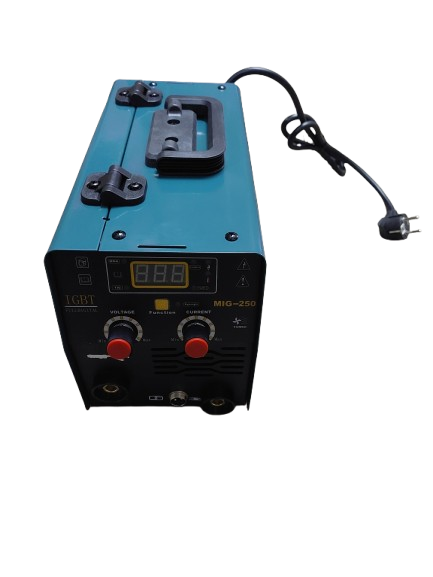 Aparat sudura cu afisaj digital, MIG-250, cu electrozi si sarma, accesorii incluse