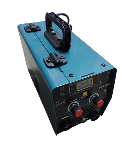 Aparat sudura cu afisaj digital, MIG-250, cu electrozi si sarma, accesorii incluse