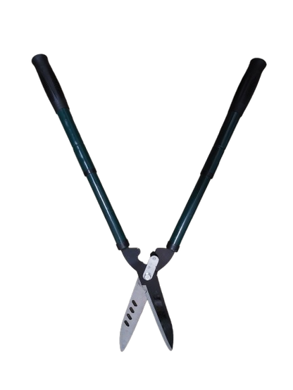 Foarfeca extensibila telescopica pentru gard viu cu manere ergonomice