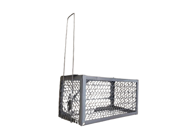 Capcana metalica pentru soareci, rozatoare, taratoare, sobolani, 375 x 180 x 180 mm