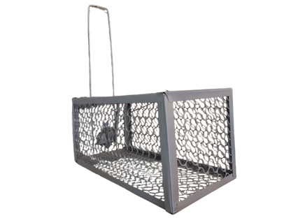 Capcana metalica pentru soareci, rozatoare, taratoare, sobolani, 275 x 150 x 150 mm