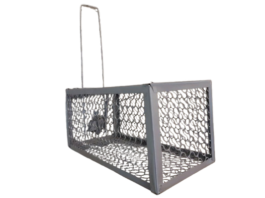 Capcana metalica pentru soareci, rozatoare, taratoare, sobolani, 375 x 180 x 180 mm