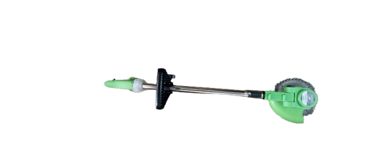 Coasa electrica, trimmer cu 2 acumulatori inclusi + disc si lame, tija extensibila, 30000/min, 500W