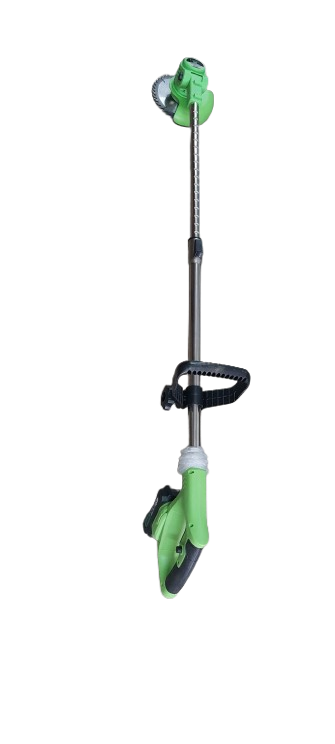Coasa electrica, trimmer cu 2 acumulatori inclusi + disc si lame, tija extensibila, 30000/min, 500W