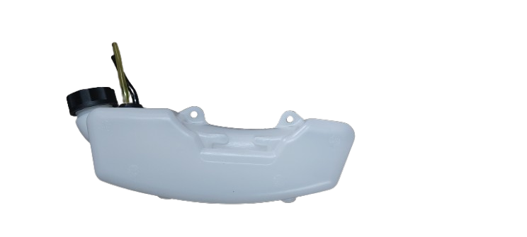 Rezervor motocoasa cu gat pe mijloc