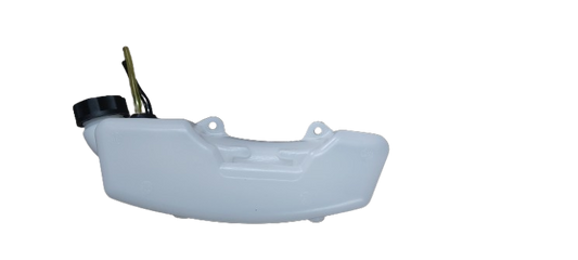Rezervor motocoasa cu gat pe mijloc