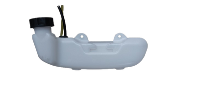Rezervor motocoasa cu gat pe lateral