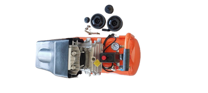 Compresor aer cu bazin 24 L, 2.5 HP, 50 Hz, 0.11 m³/min, 110 L / min, 2850 RPM, 8 bari