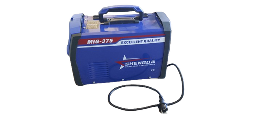 Aparat sudura cu afisaj digital, MIG-375, cu electrozi si sarma, accesorii incluse