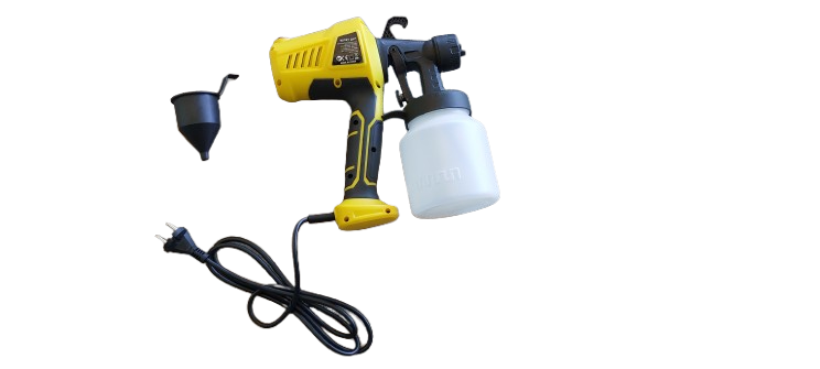 Pistol electric pentru vopsit, Capacitate 800 ml, 32000 RPM, 650 ml/min