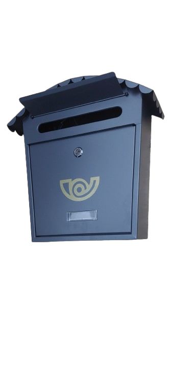 Cutie postala, 365x365x130 mm, gri antracit