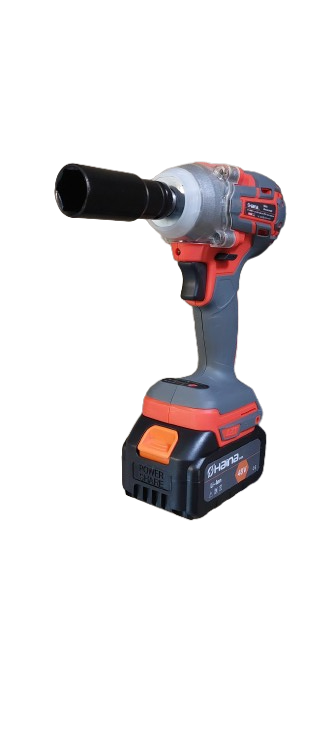 Masina de insurubat cu impact, bormasina cu 2 acumulatori, 48V, 680 NM, 4 tubulare 14,17,18,21,22 mm + mandrina