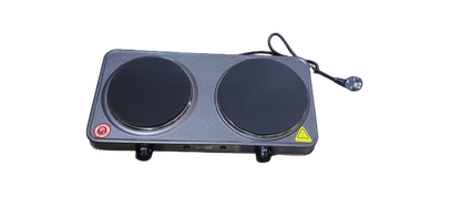 Plita electrica cu 2 ochiuri, 50/60 HZ, 2500 W, 220-240 V, 43 x 21 cm