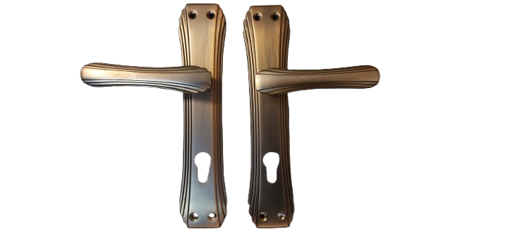 Set manere usa cu broasca si butuc cu 5 chei, Model 3