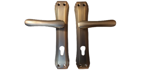 Set manere usa cu broasca si butuc cu 5 chei, Model 3