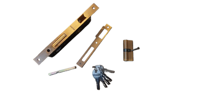 Set manere usa cu broasca si butuc cu 5 chei, Model 3